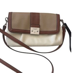 Chaps Marisa crossbody bag wristlet detachable strapfaux leather construction
